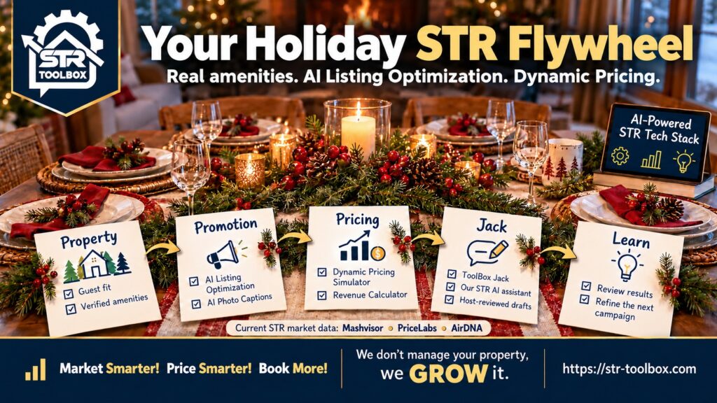 Make Your Vacation Rental Stand Out for the Holidays With the STR Flywheel