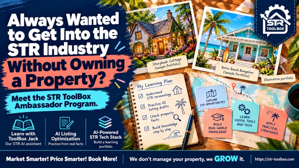 Always Wanted to Get Into the STR Industry Without Owning a Property?