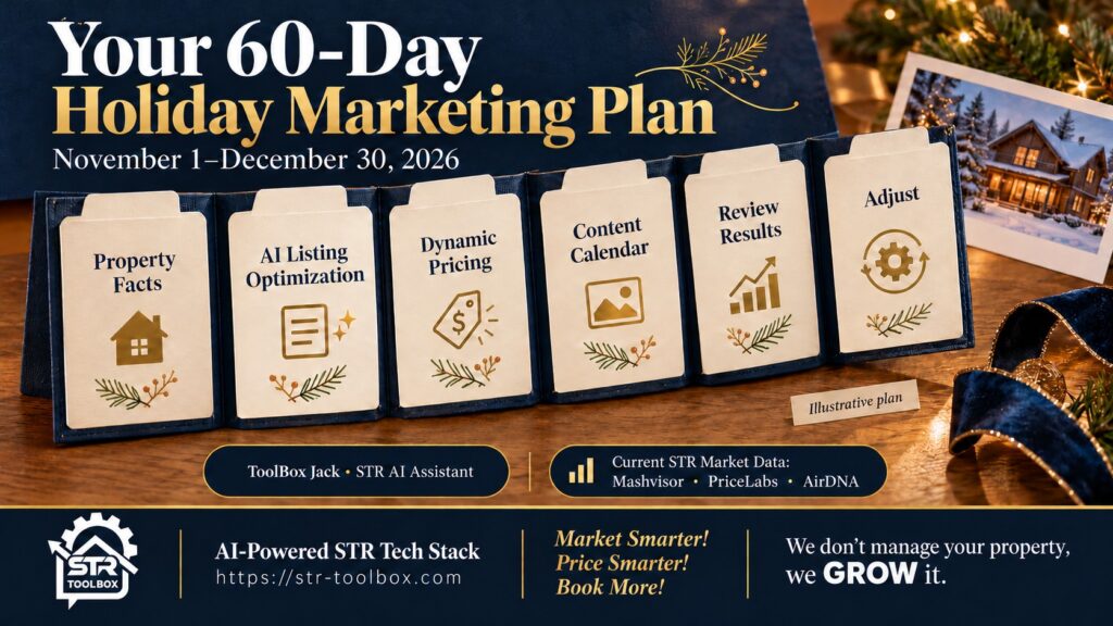 Your Holiday Head Start: A 60-Day Vacation Rental Marketing Plan